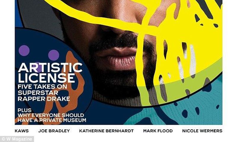Drake on W Magazine, Art Issue