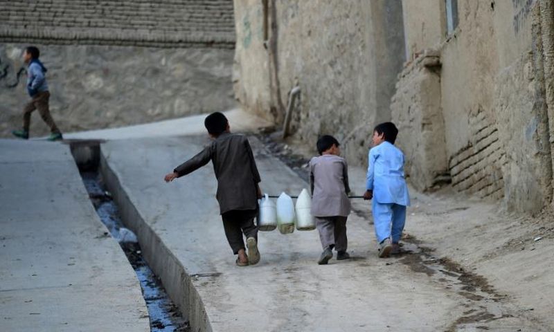 A shortage of rain and snow, a booming population and wasteful consumption have drained the Afghan capital's water basin and sparked a race to the bottom as households and businesses bore deeper and deeper wells in search of the precious resource