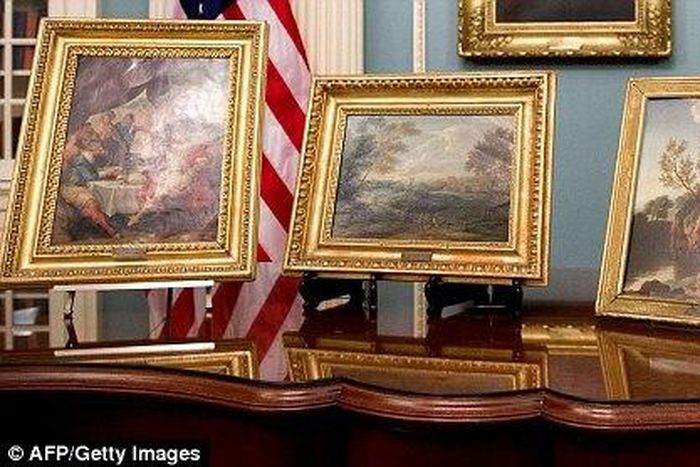 Five paintings missing since World War II are being returned