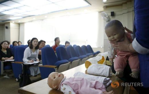 Korean grandparents demand more for child care
