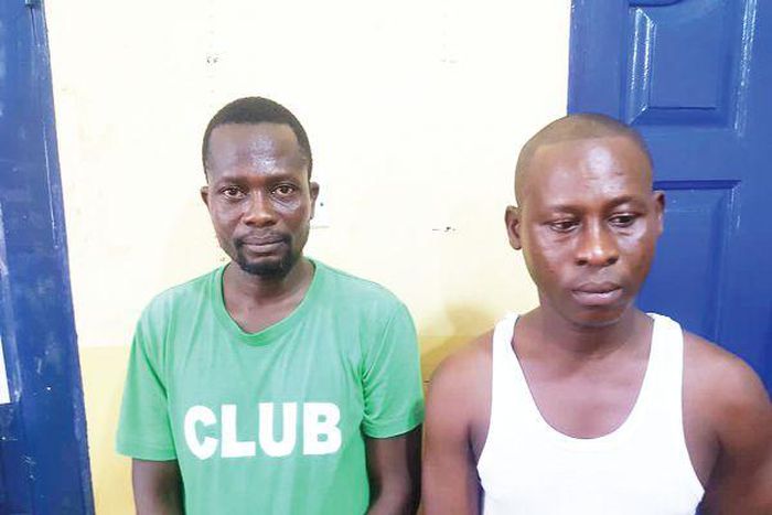 Francis Essilfie and Emmanuel Andrews Dougan