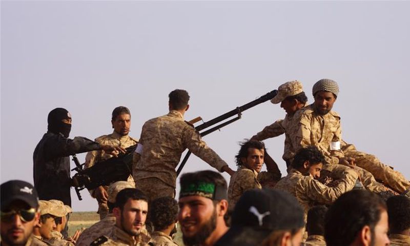 The programme, which launched in May in Jordan and Turkey, was designed to train as many as 5,400 fighters a year