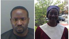 Daniel and his late mother, Dr Hauwa Kadima