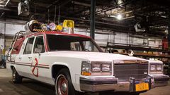The new Ghostbuster's Ecto-1 car