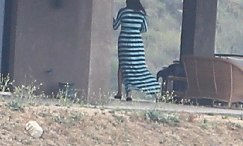 Bruce Jenner wears a dress in Malibu