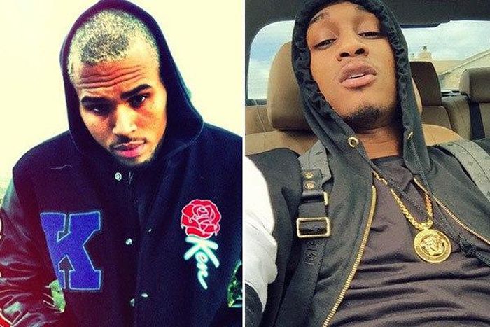 Chris Brown and King Ba beefing?