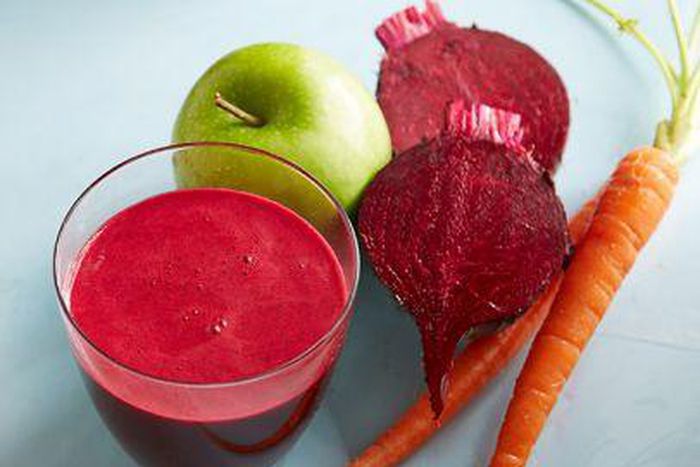 Beet Carrot Apple drink