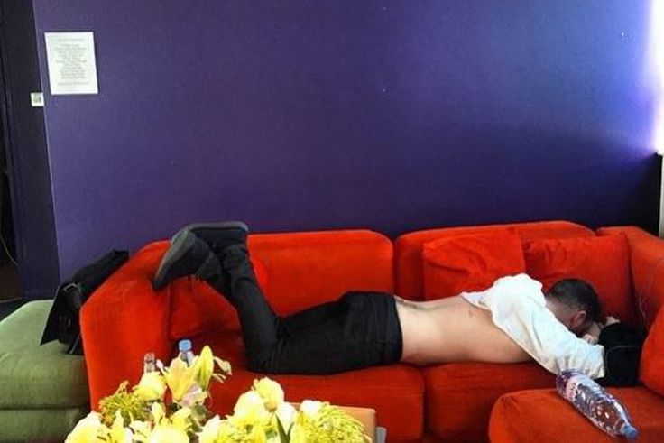 Sam Smith shows off his massive weight losss and some pubic hair in new photo