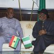 President John Mahama of Ghana and Goodluck Ebele Jonathan