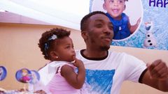 Bovi at daughter's first birthday