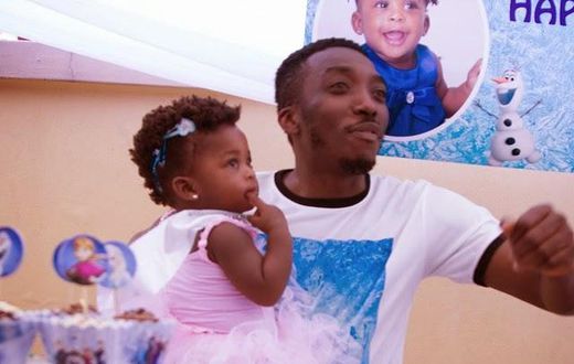 Bovi at daughter's first birthday