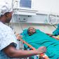 John Mahama visits shooting victims