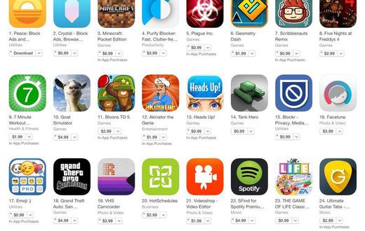 Some of the ad-blocking apps popping up and taking over the Apple App Store