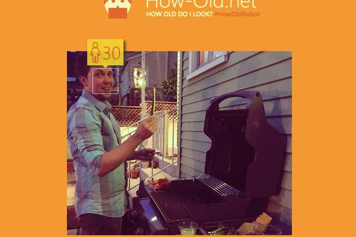 Microsoft's How old app tries to guess your age.