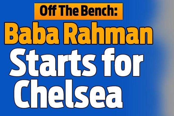 Baba Rahman makes Champion League debut for Chelsea