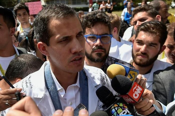 Guaido said the army "will end up manifesting its discontent"