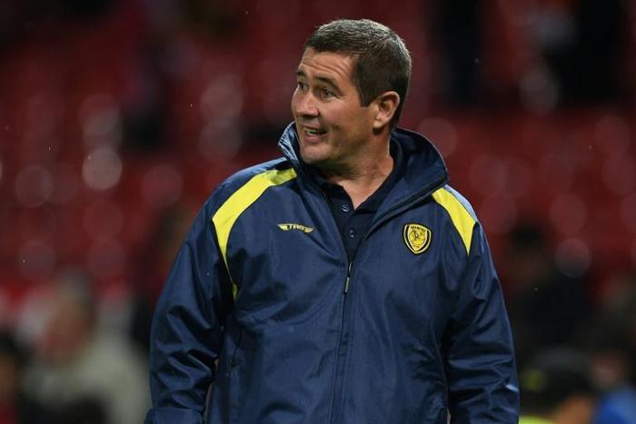 In need of a miracle: Burton Albion manager Nigel Clough is hoping to shock Manchester City in the League Cup semi-finals