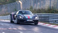 The Porsche 918 Spyder on a lap round the legendary Nurburgring track