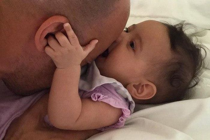 Vin Diesel and daughter, Pauline