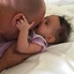 Vin Diesel and daughter, Pauline