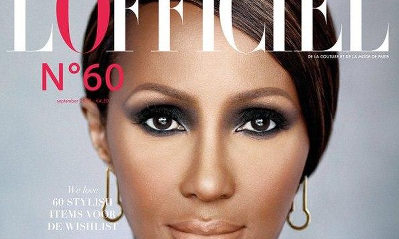 Iman for L'Officiel Netherlands