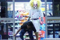 Killer clowns pull disturbing pranks on people
