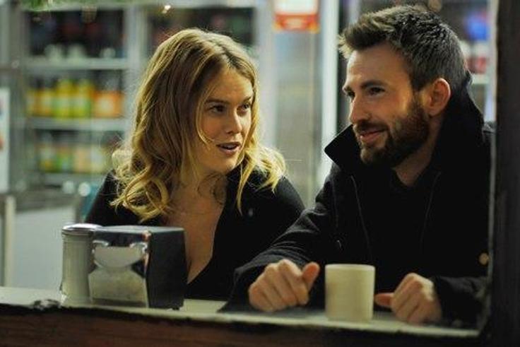 Watch Chris Evans and Alice Eve in trailer.