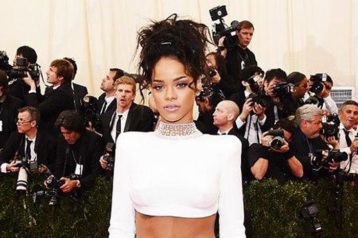 Rihanna in Stella McCartney at the 2014 Met Gala