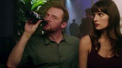 Simon Pegg  and Lake Bell in "Man Up" movie