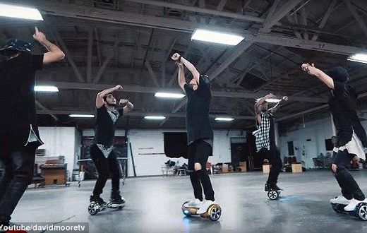 The way these guys move on their Segway to Justin Bieber's 'What do you mean' will blow your mind.