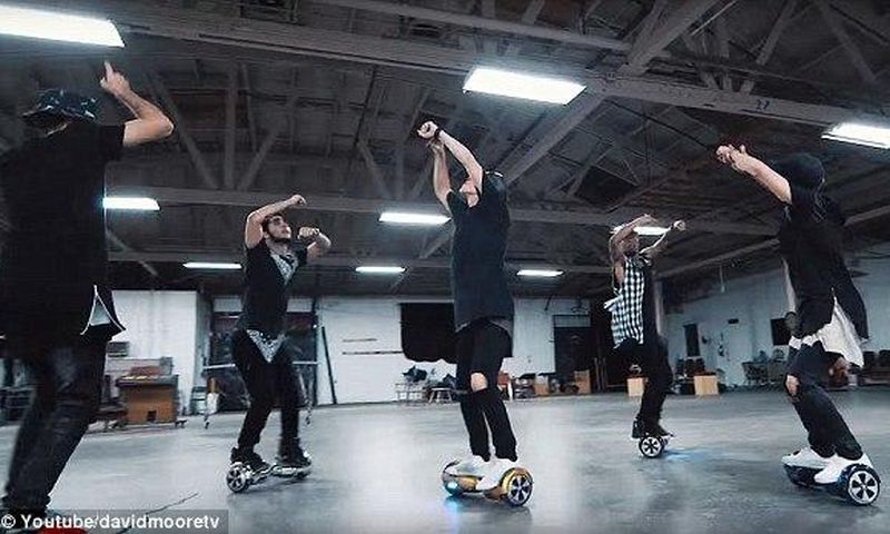 The way these guys move on their Segway to Justin Bieber's 'What do you mean' will blow your mind.