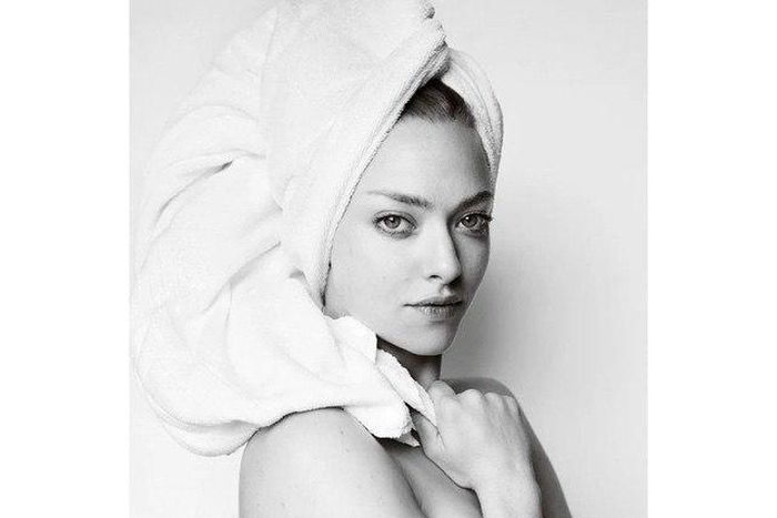 Amanda Seyfried for Mario Testino's 'Towel Series'