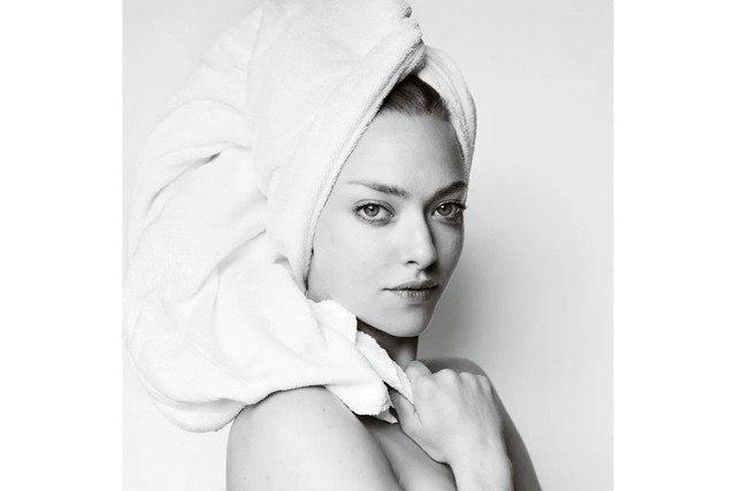 Amanda Seyfried for Mario Testino's 'Towel Series'