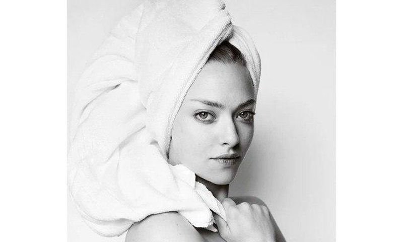 Amanda Seyfried for Mario Testino's 'Towel Series'