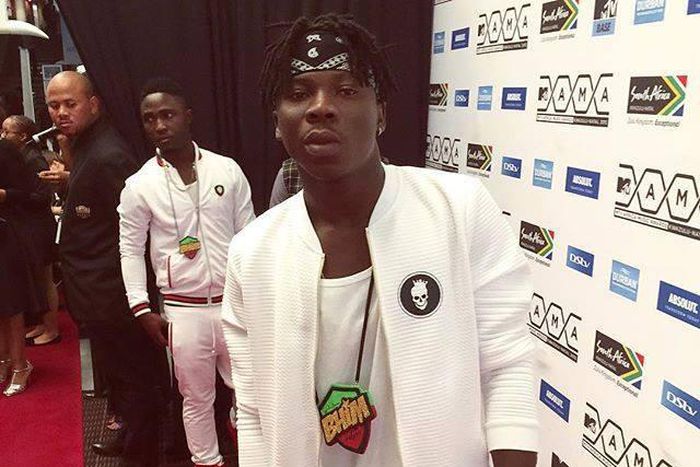 Stonebwoy at MAMA red carpet