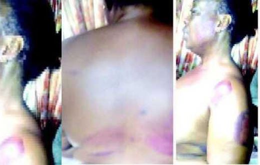 Newly wedded couple brutalises friend for allegedly stealing money sprayed on them during wedding