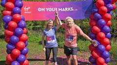 Branson and New Virgin Sport CEO, Mary Wittenberg