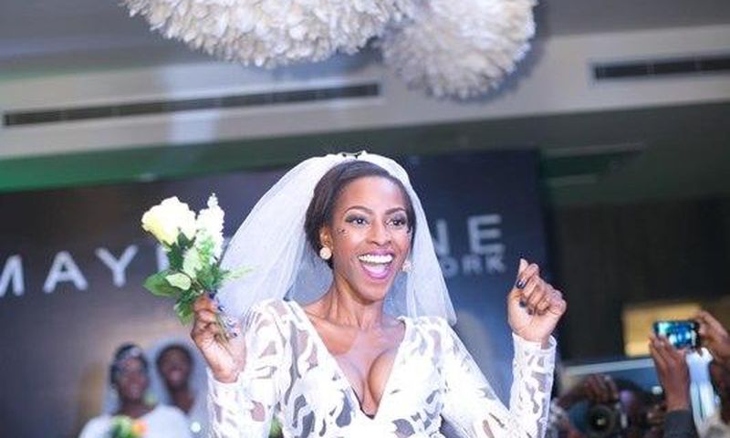Maybelline Fashion Show Funky Bride