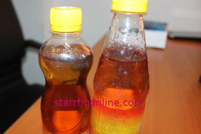 A sample of the expired product