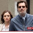 Jim Carrey and Cathriona White in May 2015