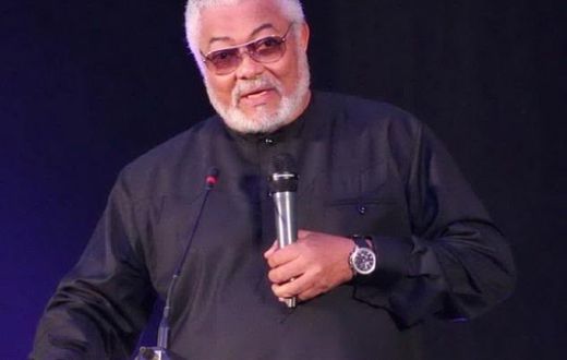 Former president, Jerry John Rawlings