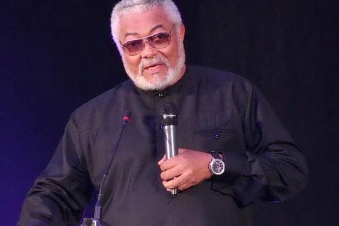 Former president, Jerry John Rawlings
