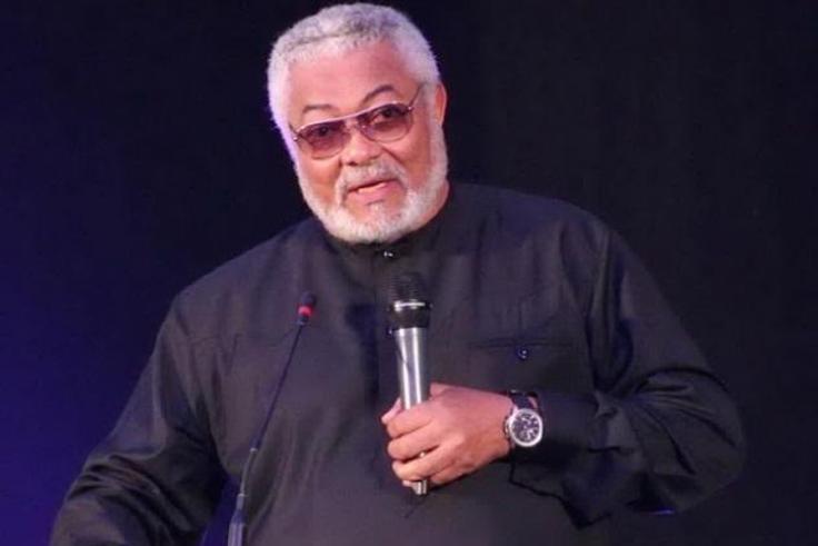 Former president, Jerry John Rawlings