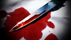 Bloody knife