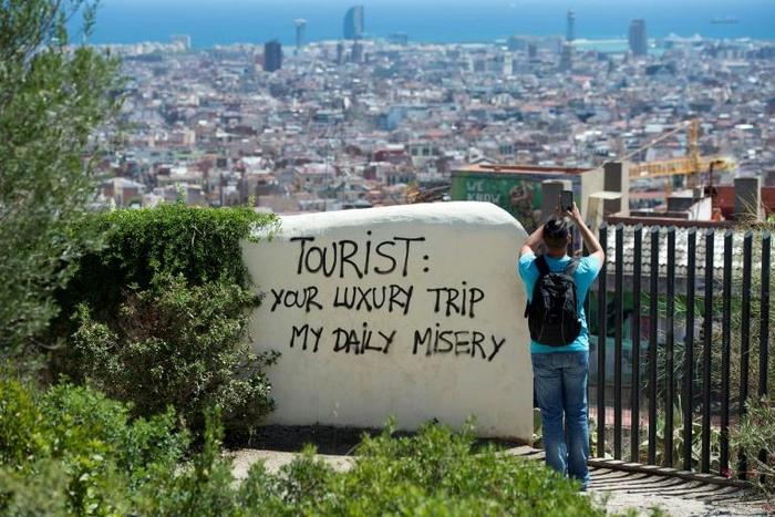Local residents complain that home-sharing sites are driving up rents in picturesque city centres