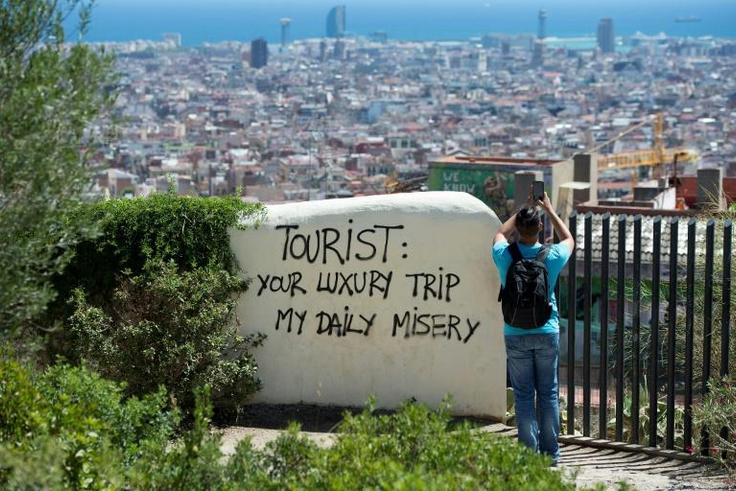 Local residents complain that home-sharing sites are driving up rents in picturesque city centres