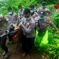 Gowa district, pictured here, was the worst hit with at least 45 people found dead