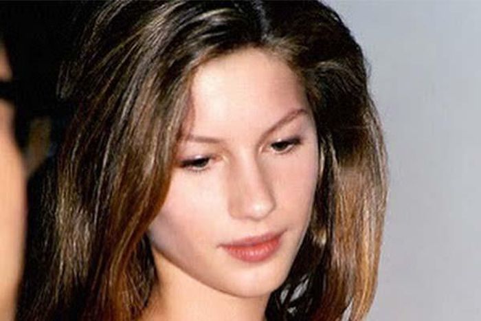 Gisele Bundchen posted her first photo as a model