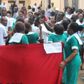 Striking psychiatric nurses
