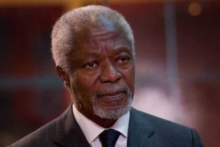 Mr Annan said that climate change "could displace tens of millions of people, dwarfing current migration and fuelling further conflicts".